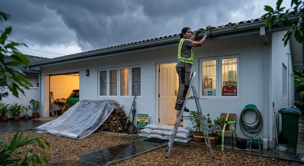 Home Preparation Before Heavy Rain