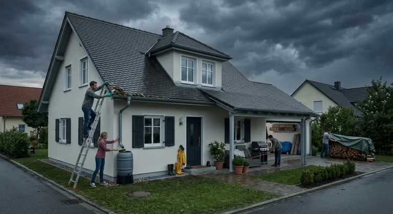 Home Preparation Before Rain