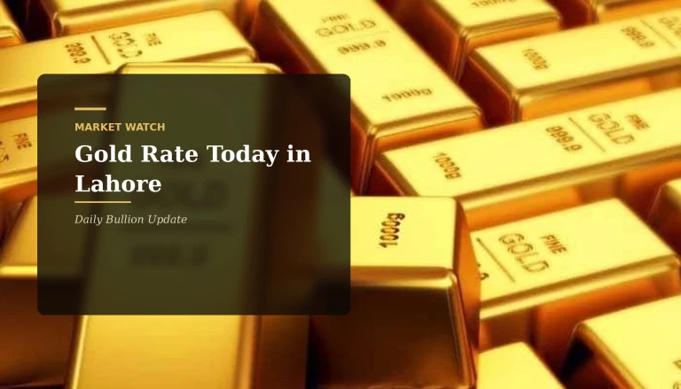 Gold Rate Today in Lahore